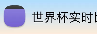 世界杯实时比分 logo